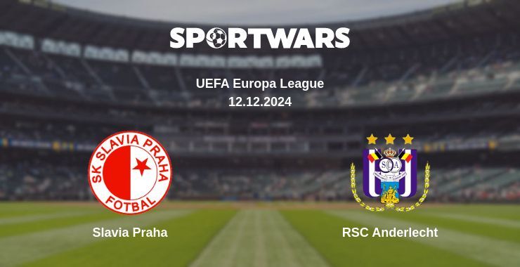 Slavia Praha — RSC Anderlecht watch online for free 12.12.2024