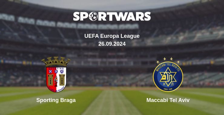 Sporting Braga — Maccabi Tel Aviv, where to watch online broadcast