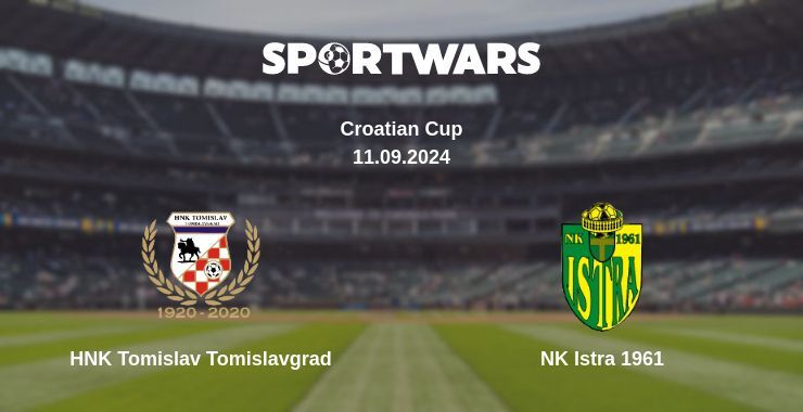 HNK Tomislav Tomislavgrad — NK Istra 1961 watch online for free 11.09.2024