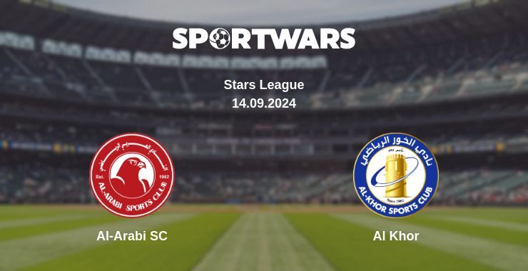 Al-Arabi SC — Al Khor, where to watch online broadcast