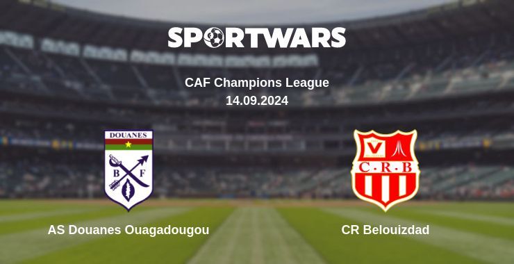 Result of the AS Douanes Ouagadougou — CR Belouizdad match, 14.09.2024