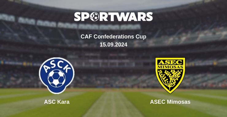 Result of the ASC Kara — ASEC Mimosas match, 15.09.2024