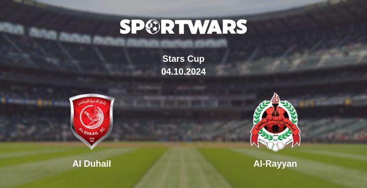 Result of the Al Duhail — Al-Rayyan match, 04.10.2024