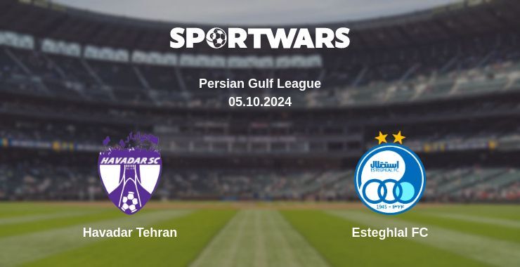 Result of the Havadar Tehran — Esteghlal FC match, 05.10.2024