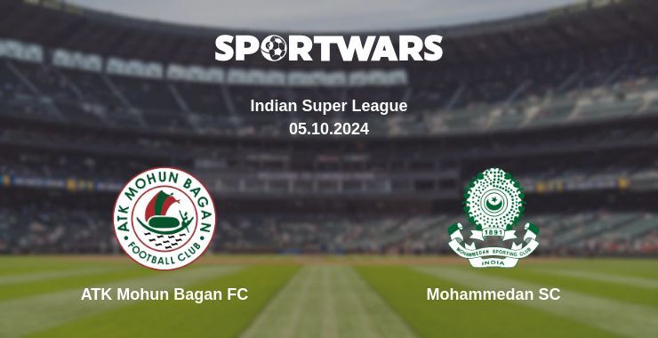 ATK Mohun Bagan FC — Mohammedan SC watch online for free 05.10.2024