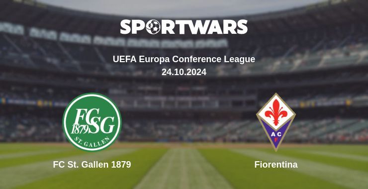 Result of the FC St. Gallen 1879 — Fiorentina match, 24.10.2024