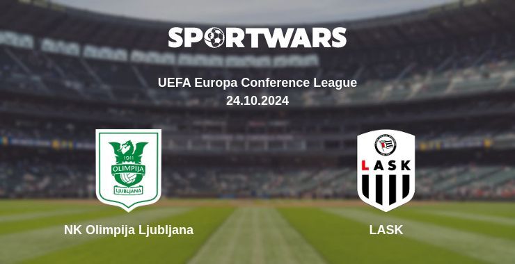 NK Olimpija Ljubljana — LASK watch online for free 24.10.2024