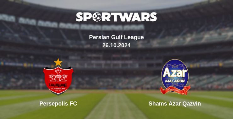 Persepolis FC — Shams Azar Qazvin watch online for free 26.10.2024