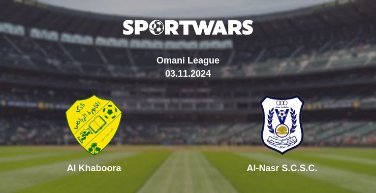 Result of the Al Khaboora — Al-Nasr S.C.S.C. match, 03.11.2024