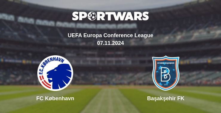 FC København — Başakşehir FK watch online for free 07.11.2024