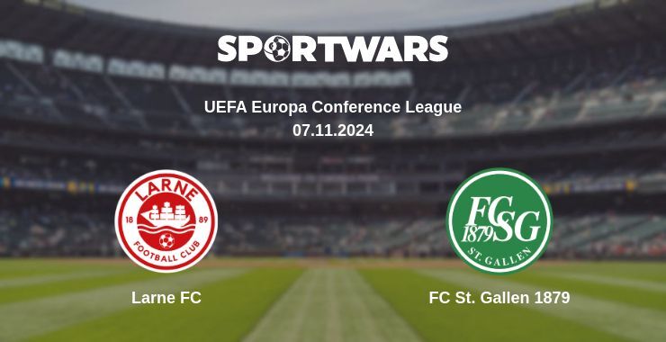 Larne FC — FC St. Gallen 1879 watch online for free 07.11.2024