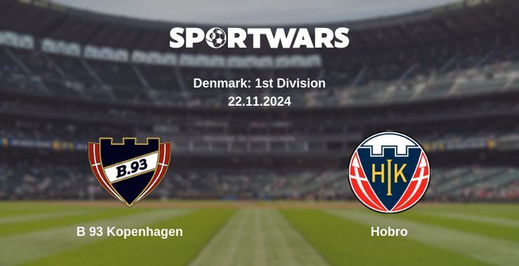 B 93 Kopenhagen — Hobro watch online for free 22.11.2024