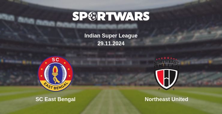 SC East Bengal — Northeast United watch online for free 29.11.2024