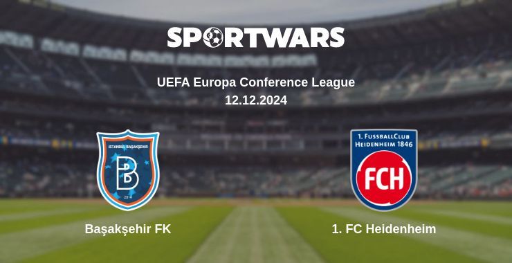 Başakşehir FK — 1. FC Heidenheim watch online for free 12.12.2024