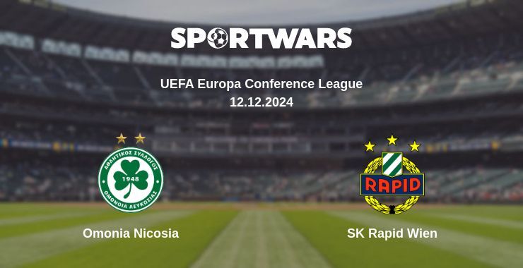 Omonia Nicosia — SK Rapid Wien watch online for free 12.12.2024