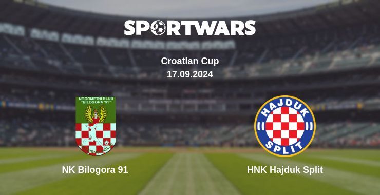 NK Bilogora 91 — HNK Hajduk Split watch online for free 17.09.2024