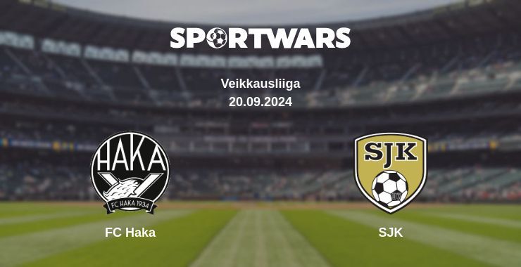 Result of the FC Haka — SJK match, 20.09.2024