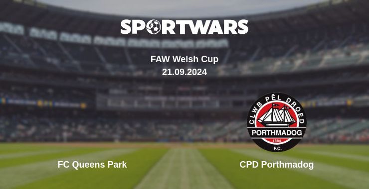 FC Queens Park — CPD Porthmadog, where to watch online broadcast