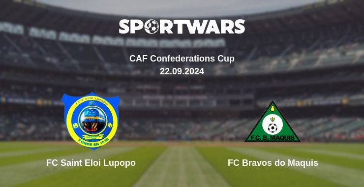 Result of the FC Saint Eloi Lupopo — FC Bravos do Maquis match, 22.09.2024