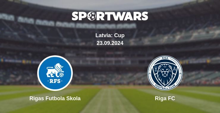 Result of the Rigas Futbola Skola — Riga FC match, 23.09.2024