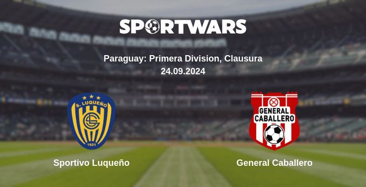 Result of the Sportivo Luqueño — General Caballero match, 24.09.2024