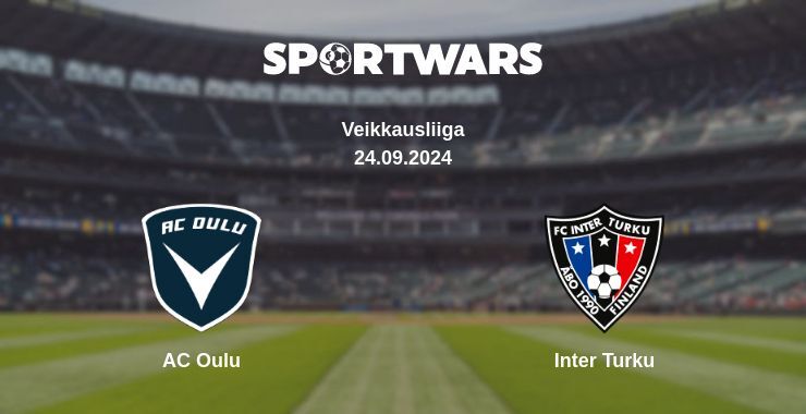 Result of the AC Oulu — Inter Turku match, 24.09.2024