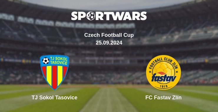 Result of the TJ Sokol Tasovice — FC Fastav Zlín match, 25.09.2024