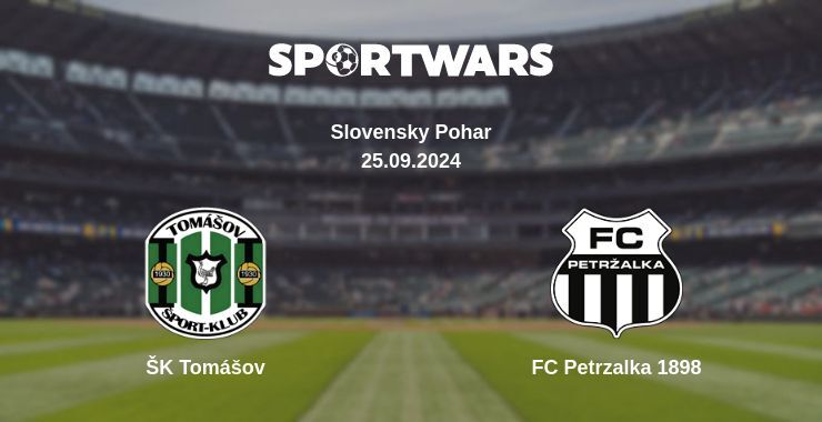 ŠK Tomášov — FC Petrzalka 1898, where to watch online broadcast