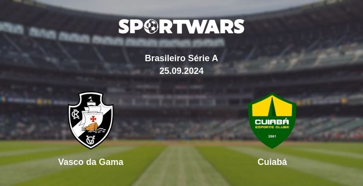 Vasco da Gama — Cuiabá, where to watch online broadcast