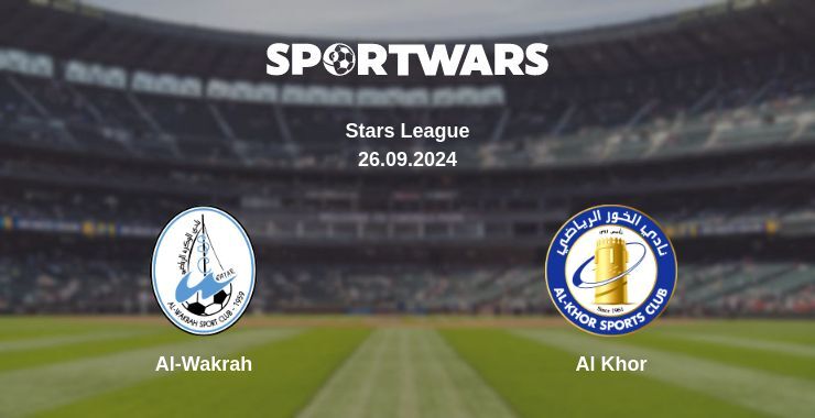 Result of the Al-Wakrah — Al Khor match, 26.09.2024