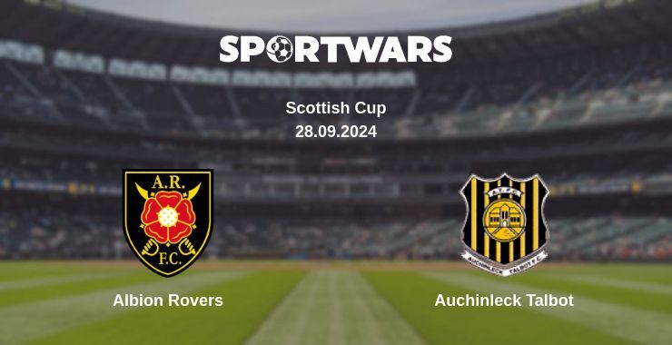 Albion Rovers — Auchinleck Talbot, where to watch online broadcast