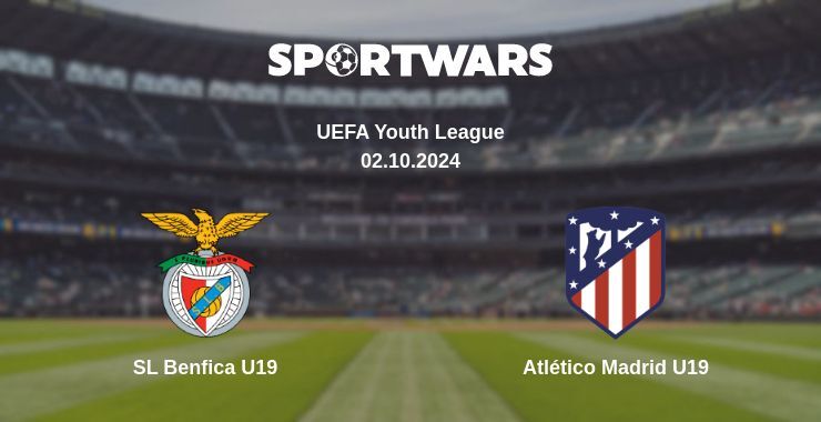 SL Benfica U19 — Atlético Madrid U19, where to watch online broadcast