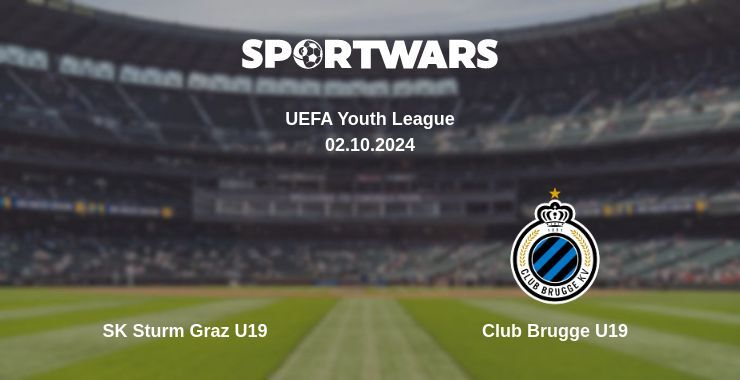 SK Sturm Graz U19 — Club Brugge U19, where to watch online broadcast