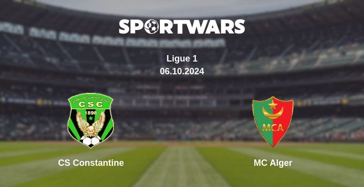 CS Constantine — MC Alger watch online for free 06.10.2024