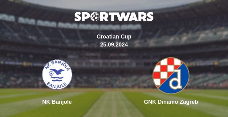 NK Banjole — GNK Dinamo Zagreb, where to watch online broadcast