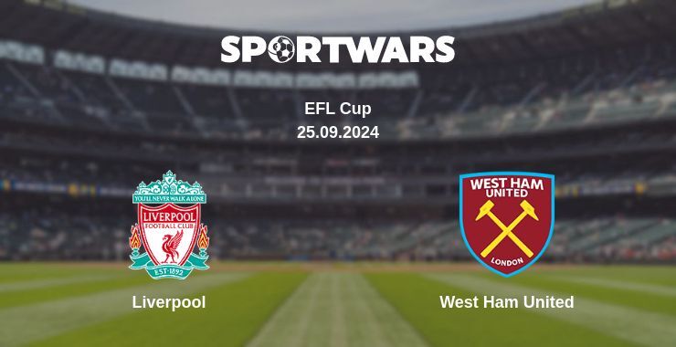 Result of the Liverpool — West Ham United match, 25.09.2024