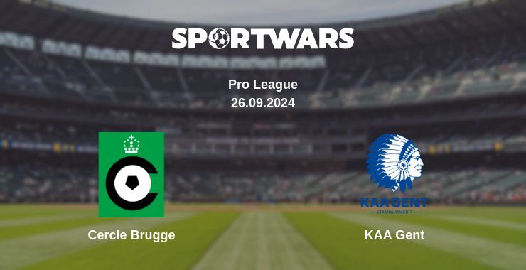 Cercle Brugge — KAA Gent, where to watch online broadcast