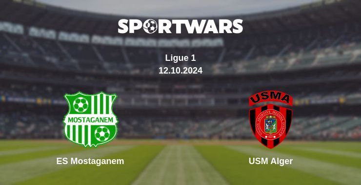 ES Mostaganem — USM Alger, where to watch online broadcast