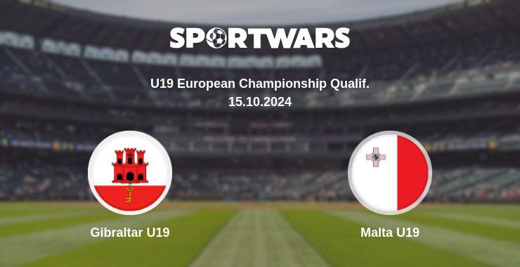 Result of the Gibraltar U19 — Malta U19 match, 15.10.2024