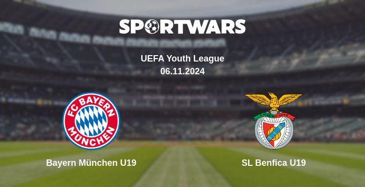 Bayern München U19 — SL Benfica U19, where to watch online broadcast