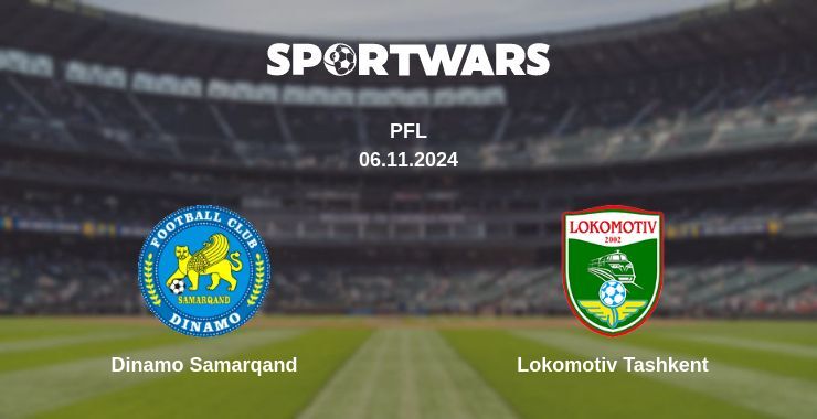 Dinamo Samarqand — Lokomotiv Tashkent watch online for free 06.11.2024