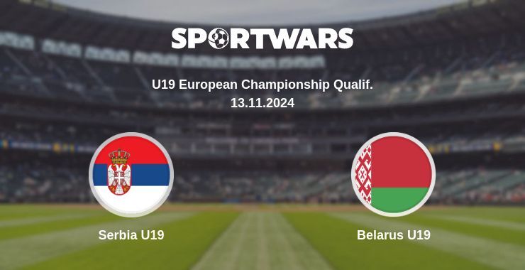 Serbia U19 — Belarus U19 watch online for free 13.11.2024