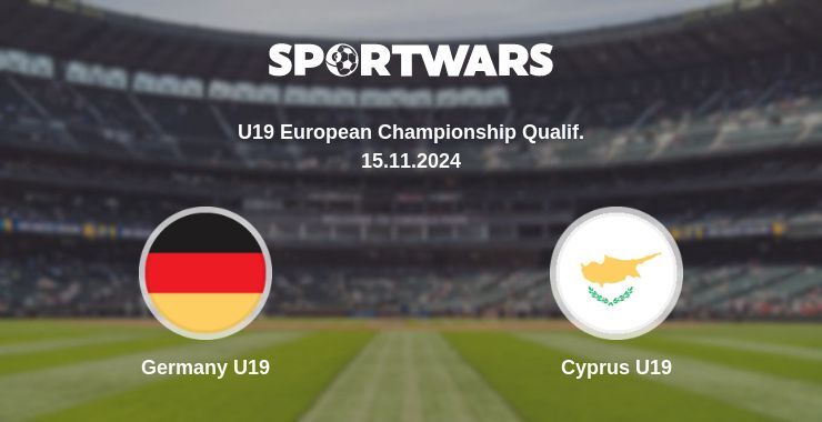 Germany U19 — Cyprus U19 watch online for free 15.11.2024