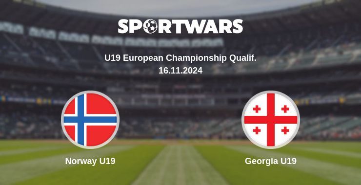 Norway U19 — Georgia U19 watch online for free 16.11.2024