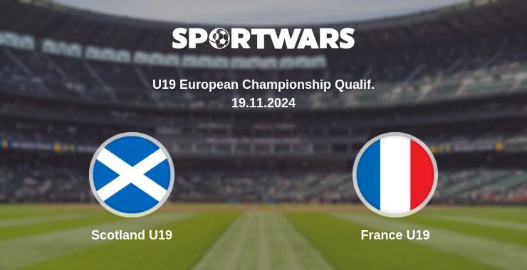 Result of the Scotland U19 — France U19 match, 19.11.2024