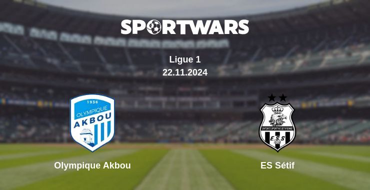 Olympique Akbou — ES Sétif watch online for free 22.11.2024