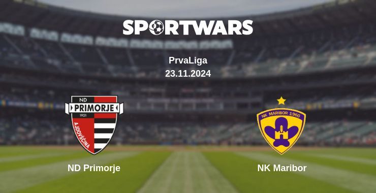 ND Primorje — NK Maribor watch online for free 23.11.2024