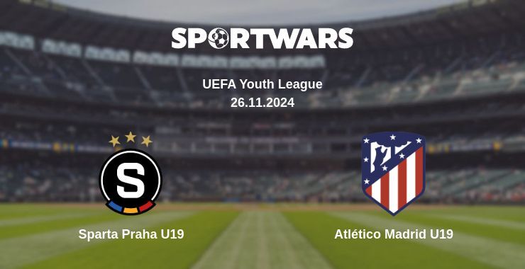 Sparta Praha U19 — Atlético Madrid U19, where to watch online broadcast