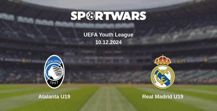 Result of the Atalanta U19 — Real Madrid U19 match, 10.12.2024