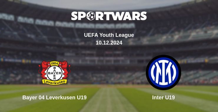 Result of the Bayer 04 Leverkusen U19 — Inter U19 match, 10.12.2024